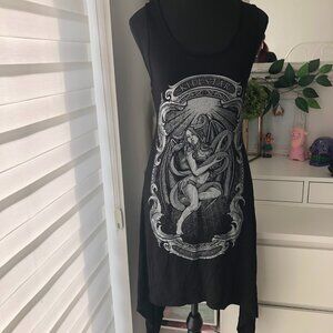 Killstar - Lilith Dress/Tunic with lace corset back